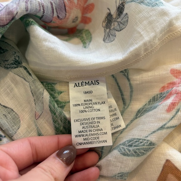 Alémais Meagan printed linen maxi dress - Picture 11 of 13